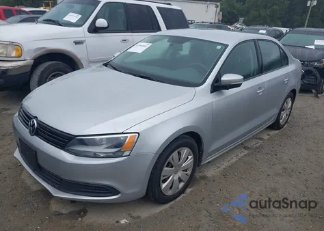 2014 Volkswagen Jetta 1.8T Se z USA, uszkodzony, nr VIN 3VWD17AJ4EM362980